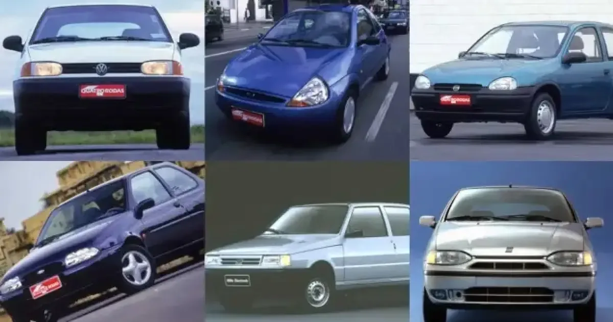 Gol, Corsa e Uno de 1996 somam 58% das vendas na OLX