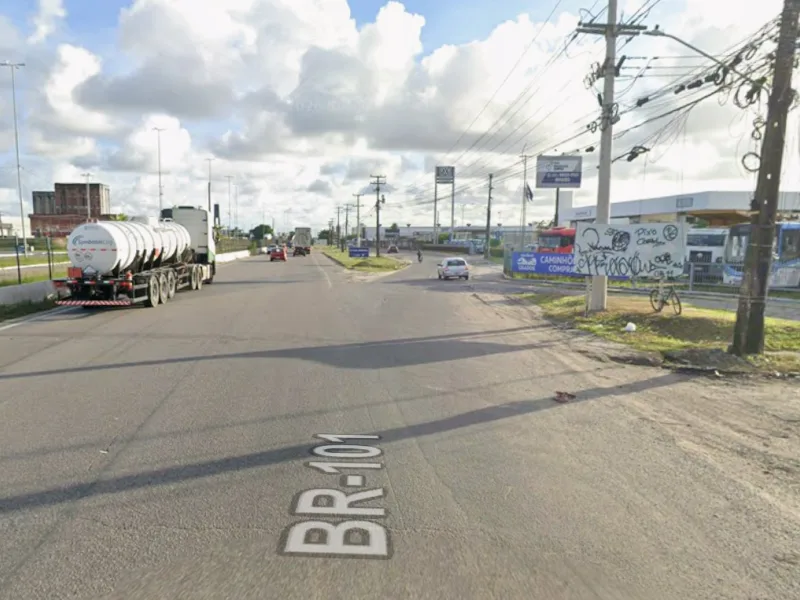 Homem é morto a tiros em trecho da BR-101 em Jaboatão dos Guararapes