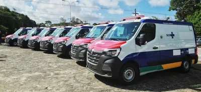 Paraíba recebe ambulâncias para transporte de pacientes em sete municípios