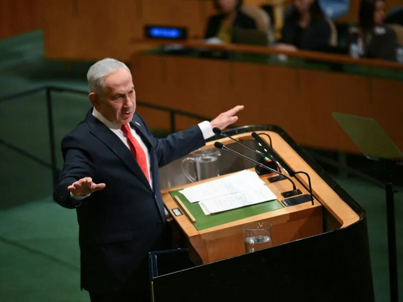 Delegados deixam Assembleia da ONU durante fala de Netanyahu