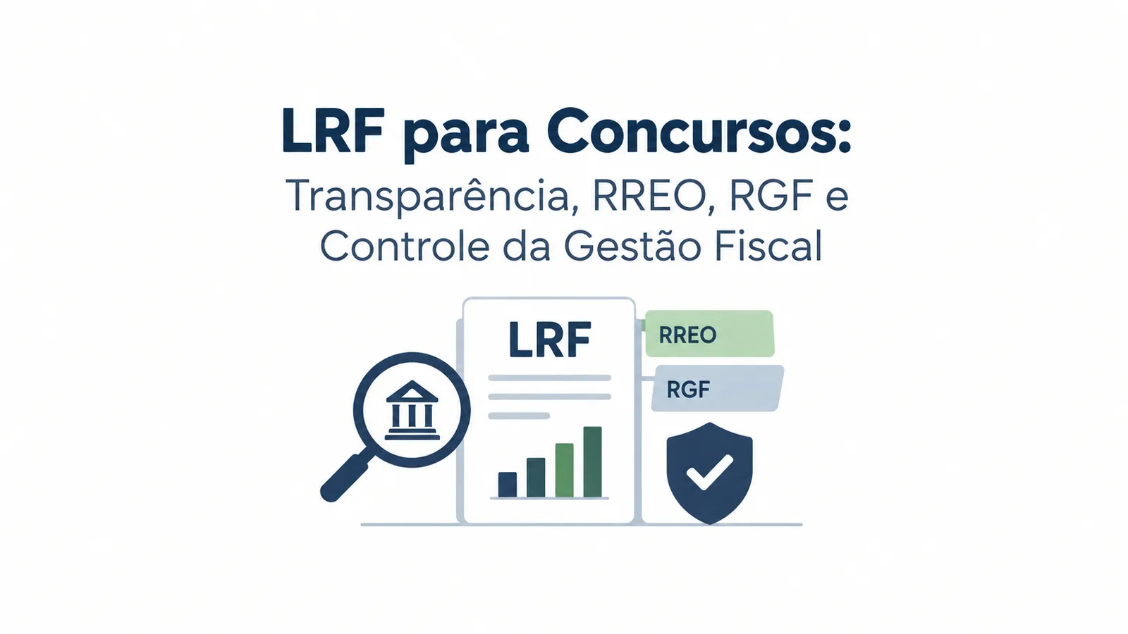LRF em concursos: diferenças entre RREO, RGF e limites fiscais