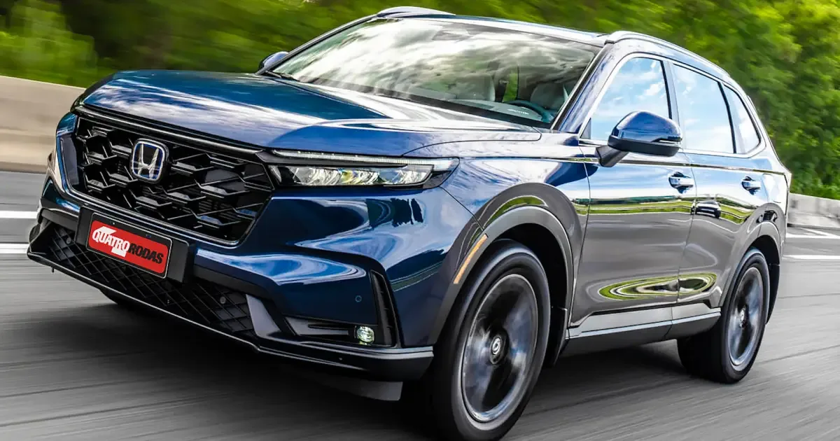 Honda prepara ofensiva de híbridos com novo CR-V e meta global até 2030