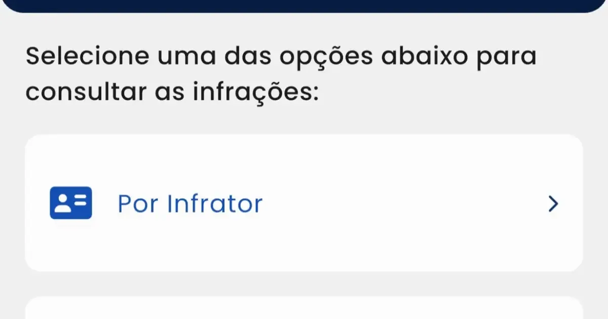 CNH do Brasil mostra multas e permite indicar quem dirigia o veículo