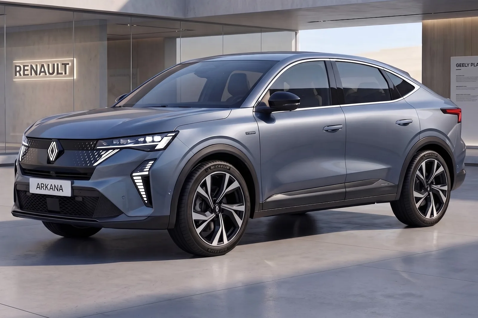 Renault prepara SUV híbrido plug-in nacional para 2027 com base da Geely