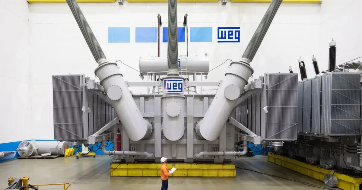 WEG planeja elevar produção de geradores para atender data centers