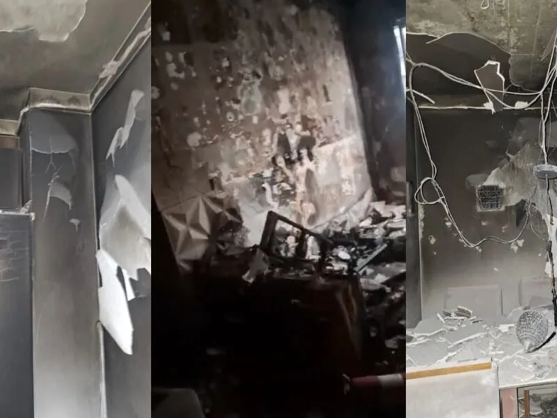 Família perde móveis e eletrodomésticos após incêndio em apartamento de Jaboatão