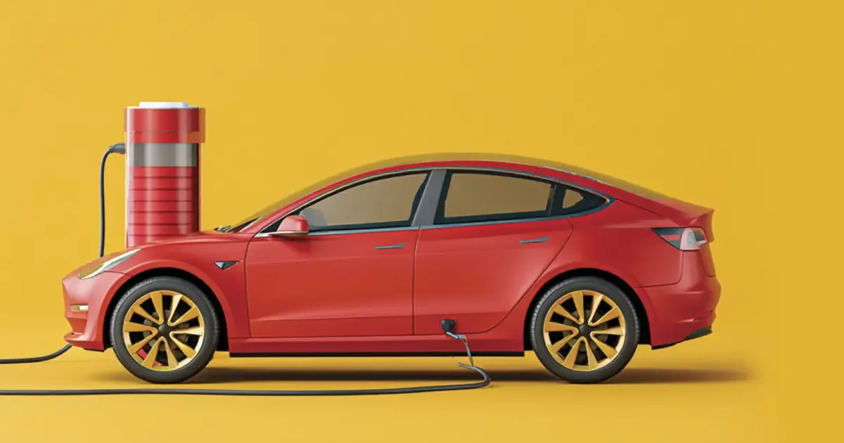 Bateria de carro elétrico pode manter até 90% da capacidade após oito anos