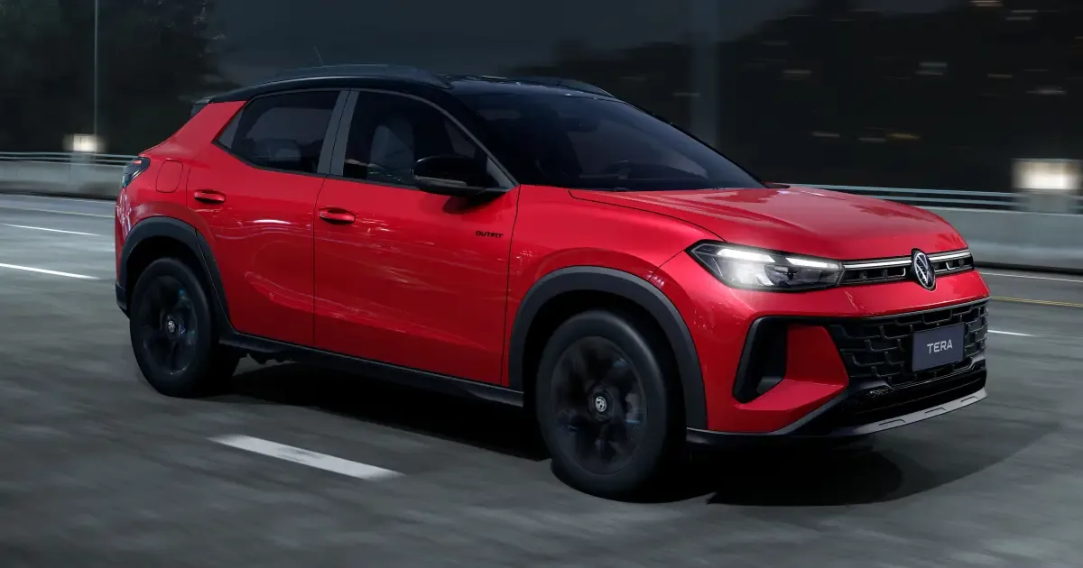 Volkswagen Tera 2027 terá motor mais forte e câmbio de oito marchas