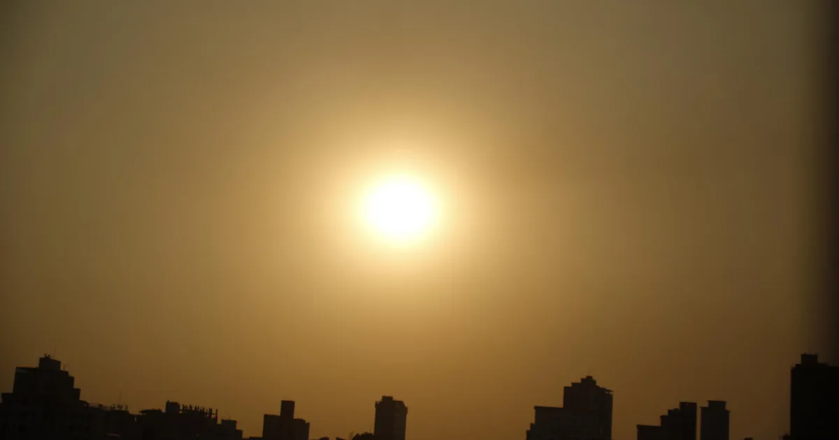 Calor pode chegar a 41ºC em áreas sob alerta do Inmet
