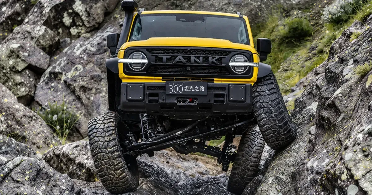 GWM Tank 300 Hooke Trail reforça suspensão para uso em trilhas