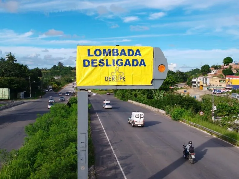 Lombadas eletrônicas da BR-232 serão desligadas durante o fim de semana eleitoral
