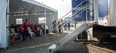 Carreta do Ministério da Saúde oferece exames de imagem em Ponta Grossa