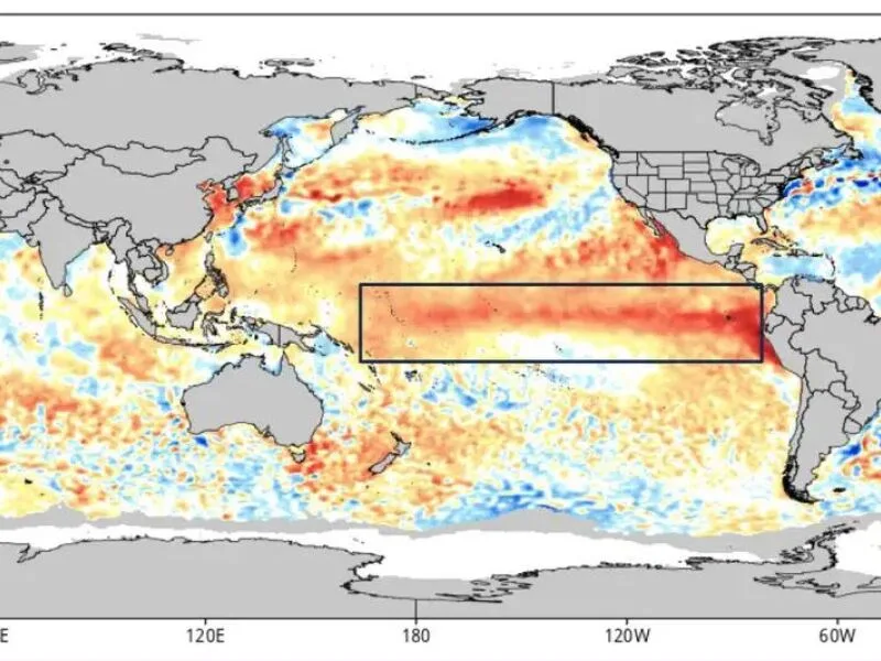El Niño pode atingir força histórica no verão de 2026–2027