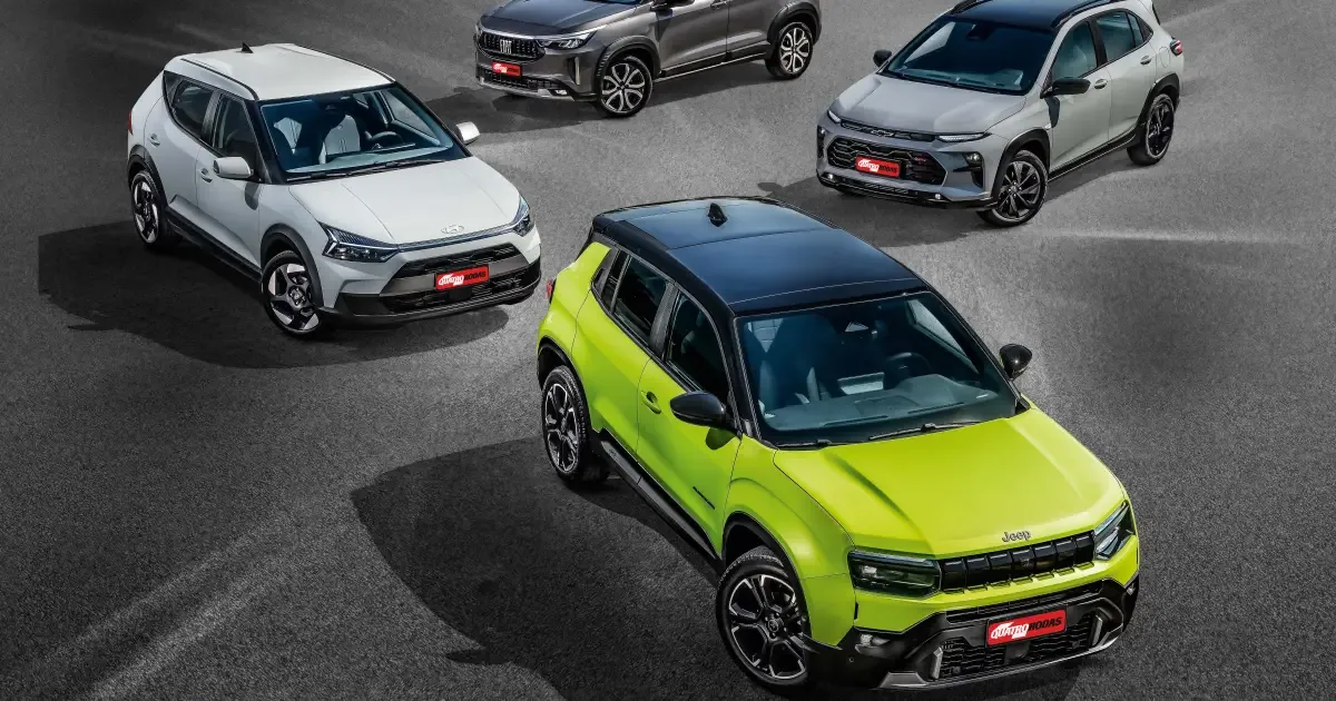 Jeep Avenger vence comparação entre SUVs compactos de entrada