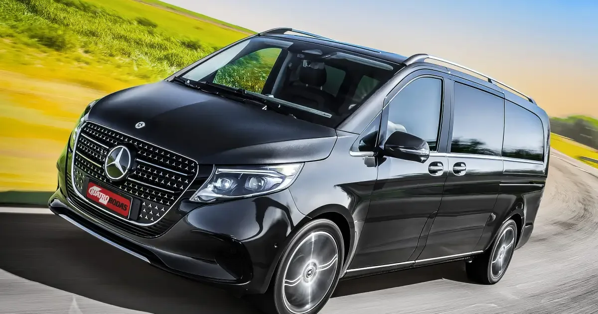Mercedes-Benz Classe V leva luxo e espaço para sete passageiros