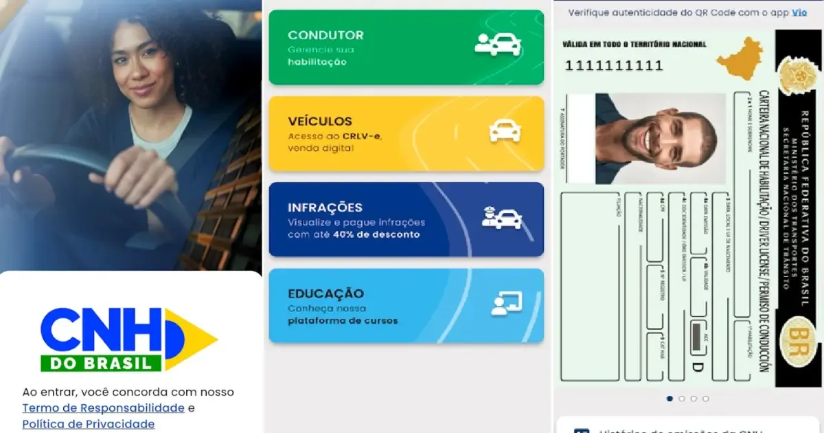 CNH do Brasil reúne documentos, multas e serviços para motoristas