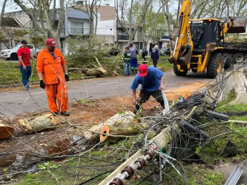 Temporais no Rio Grande do Sul afetam 560 mil pessoas, diz Defesa Civil