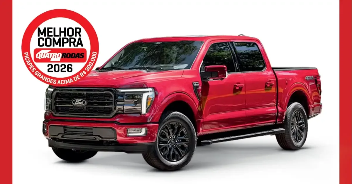 Ford F-150 e modelos Ram se destacam entre picapes acima de R$ 300 mil