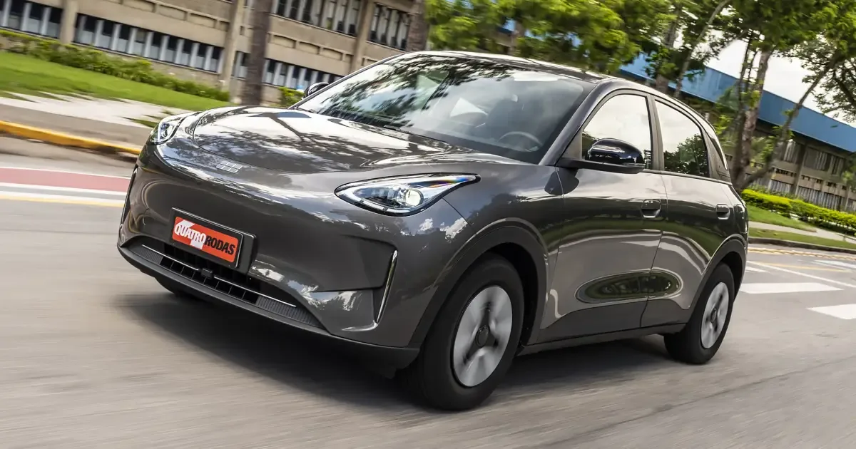 Geely EX2 sobe de preço e exige entrada maior no financiamento sem juros