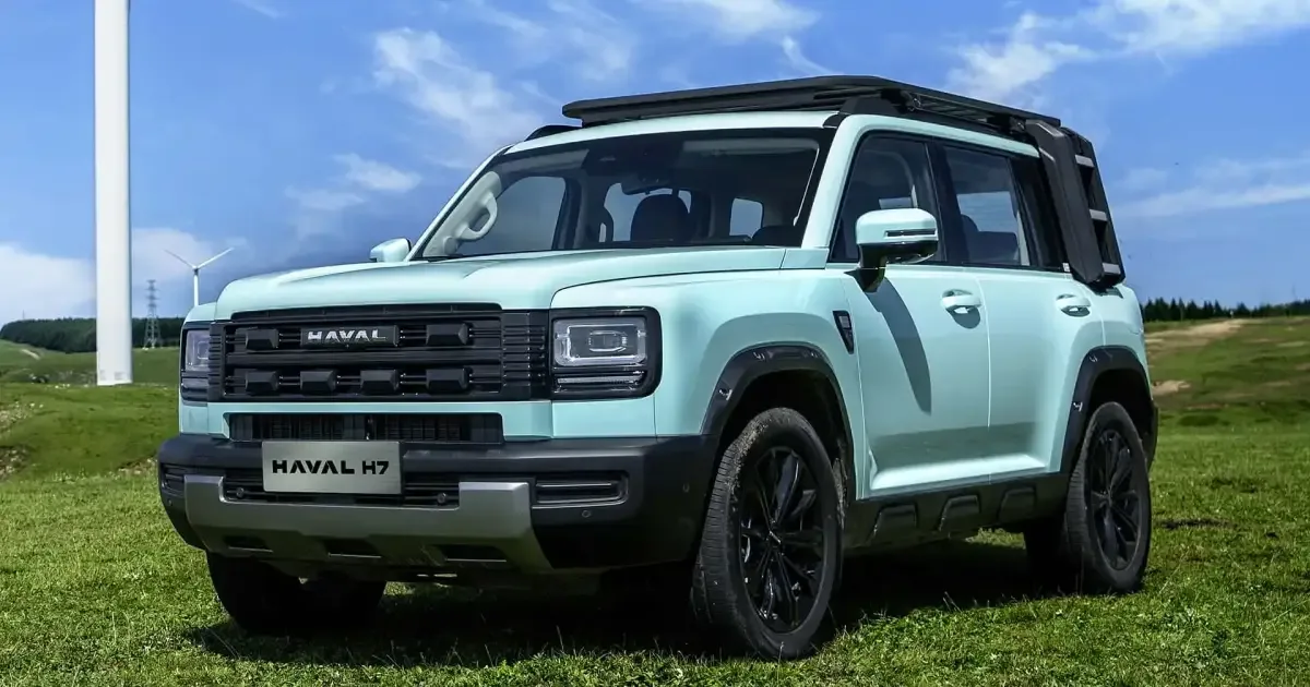 Haval H7 chega menor que o H9 e com foco diferente do Tank 300