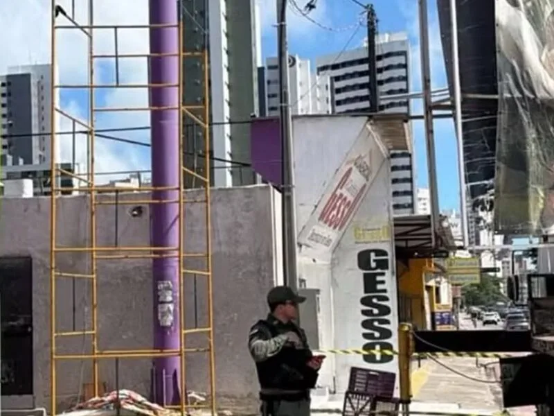 Trabalhador de 49 anos morre após queda de andaime em Jaboatão