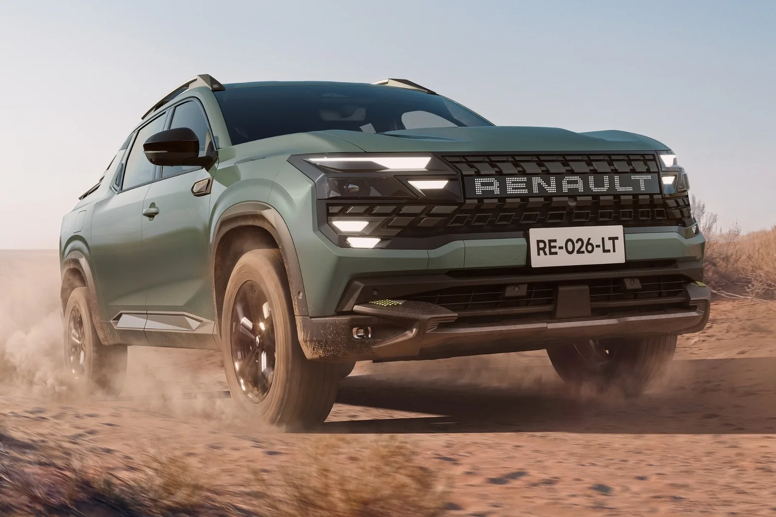 Renault Niagara terá sistema híbrido leve com tração elétrica traseira