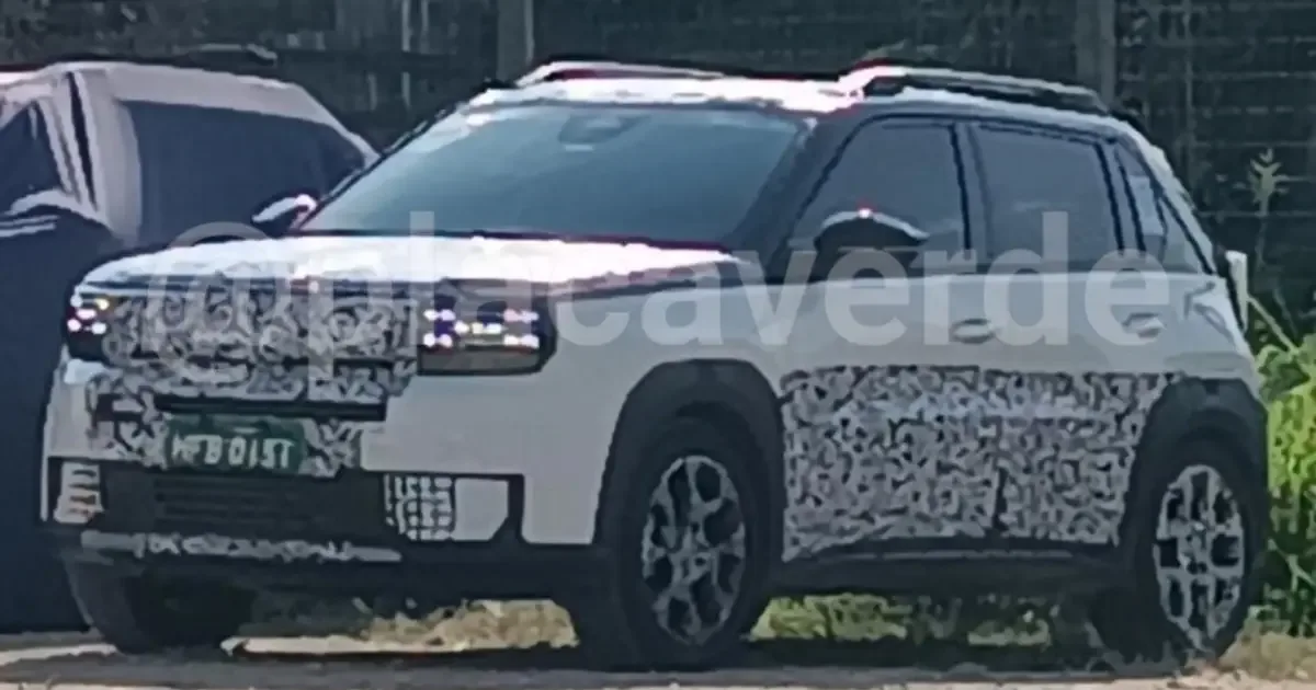 Fiat Argo X é flagrado em Minas Gerais com visual próximo ao Grande Panda